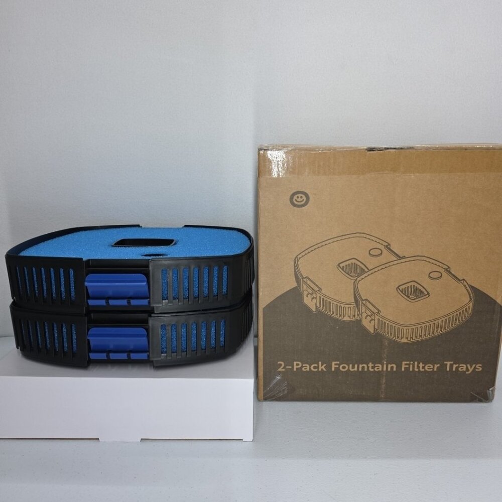 VivoHome 2-pack Filter Trays Basket for Pond Filter System New OPEN BOX